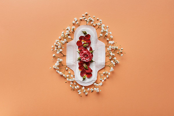 Menstrual cycle pad